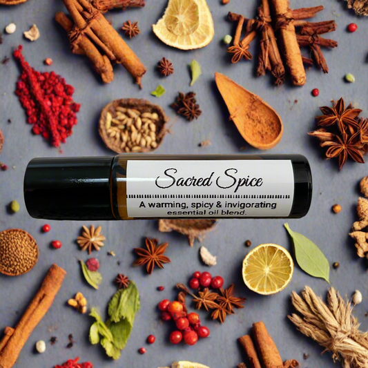 aromatherapy roll on sacred spice