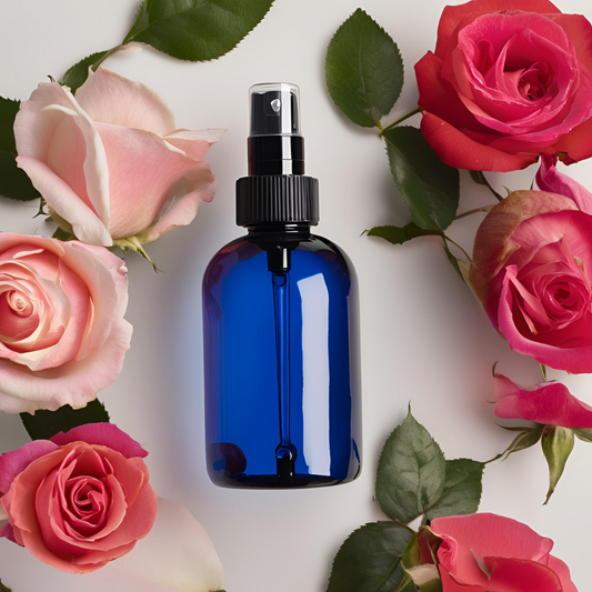 Organic Rose Water Spray - Natural Face Toner & Hydrating Mist