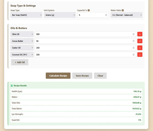 SoapCraft Pro License - Professional Soap Calculator