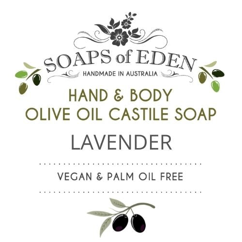 1L 100% Olive Liquid Castile Soap Lavender